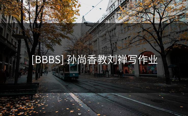 [BBBS] 孙尚香教刘禅写作业